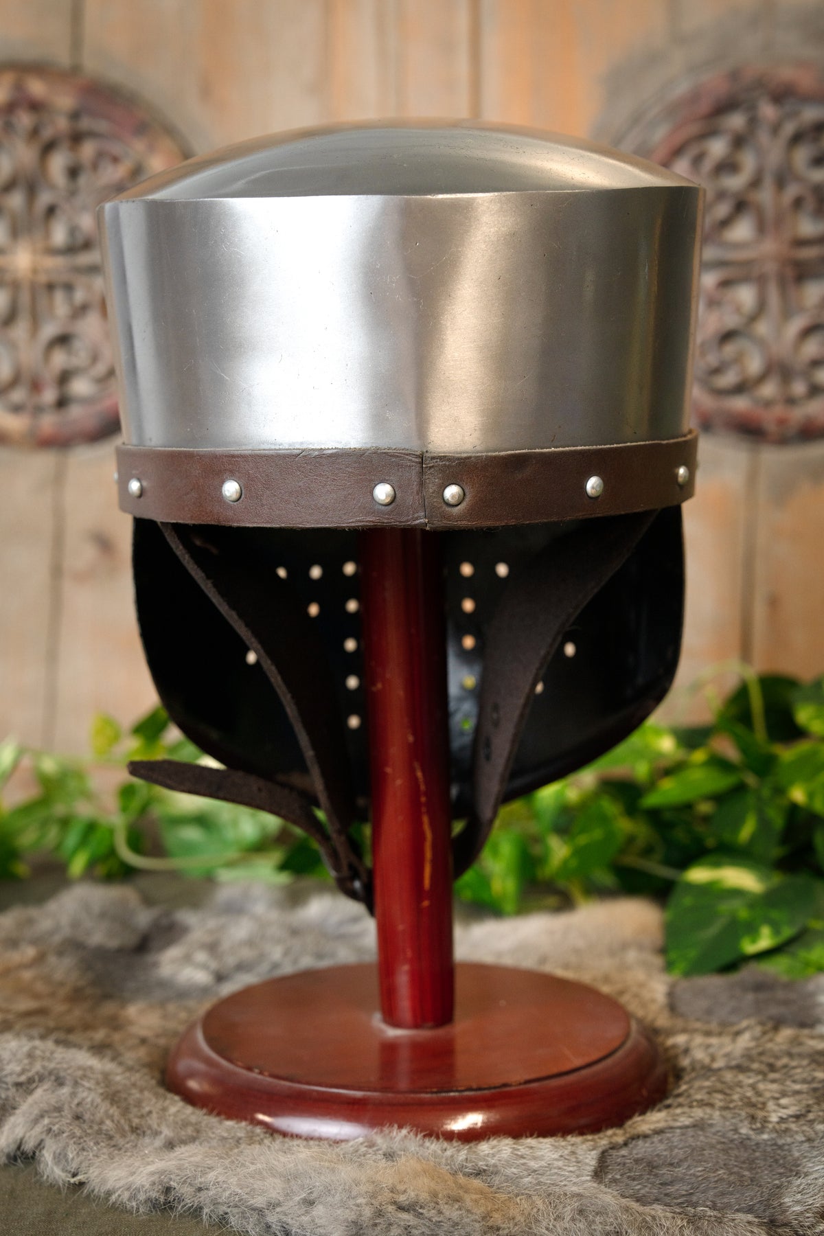 Middeleeuwse ridderhelm Laurin, 1.3 mm