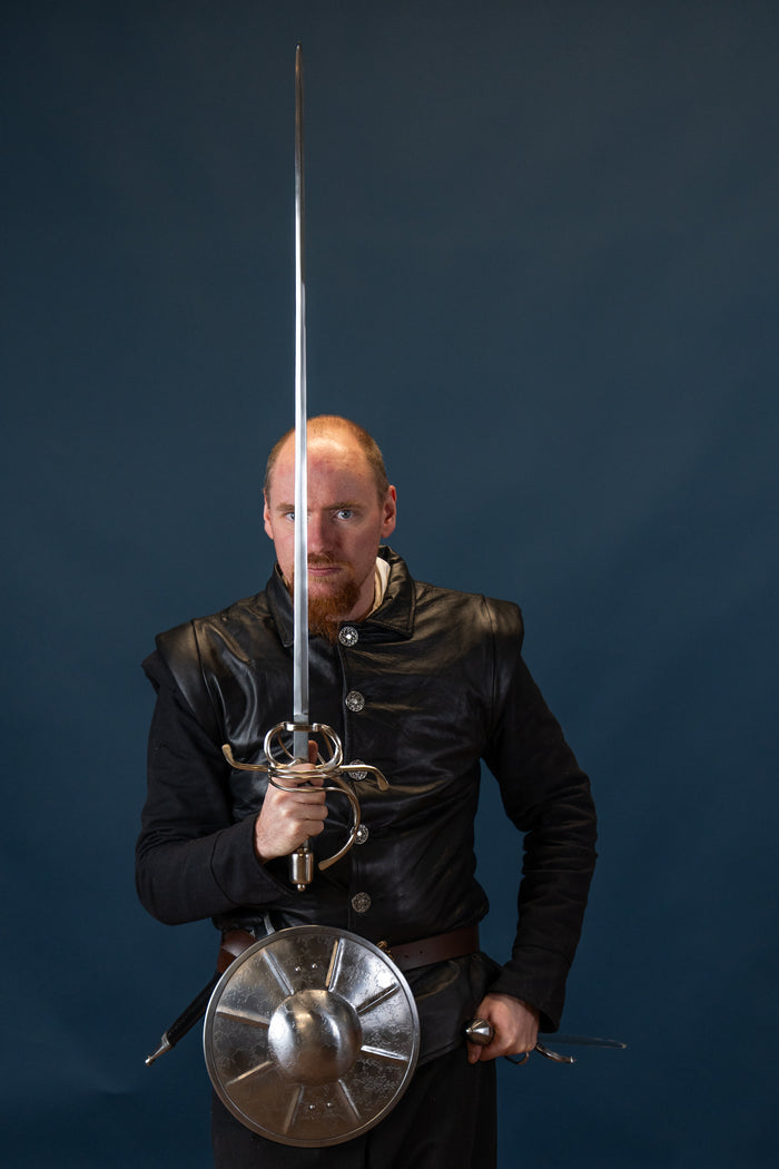 Duitse rapier 17e eeuw, semi-scherp