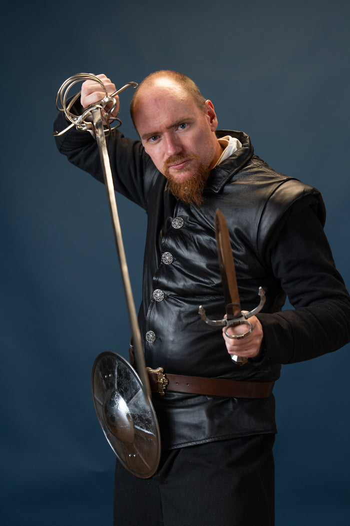 Duitse rapier 17e eeuw, semi-scherp
