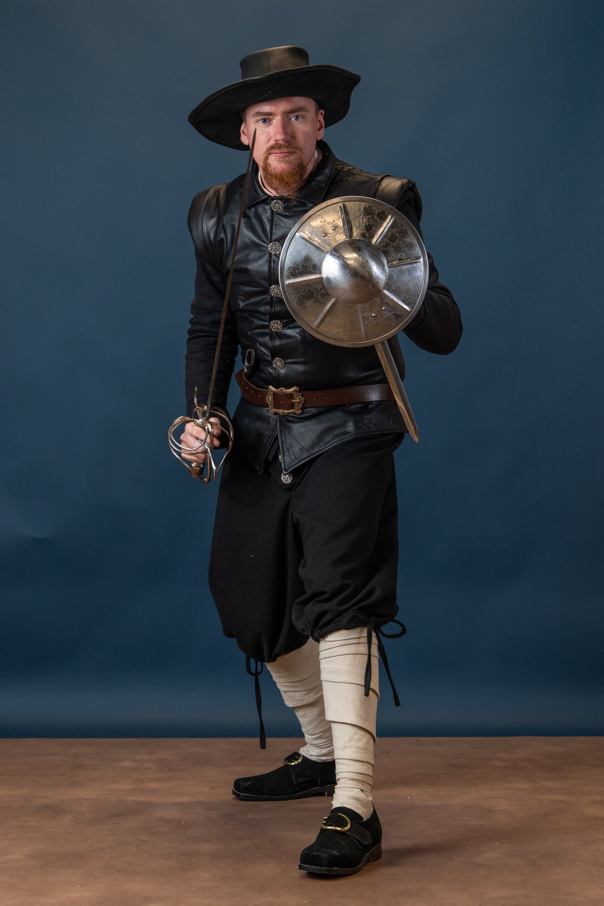 Tilly Renaissance broek, zwart