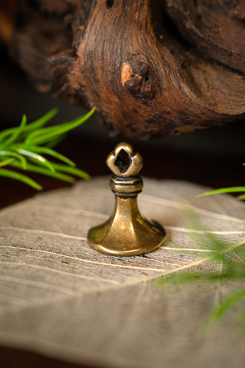 Mittelalterliches englisches Siegel, Bronze