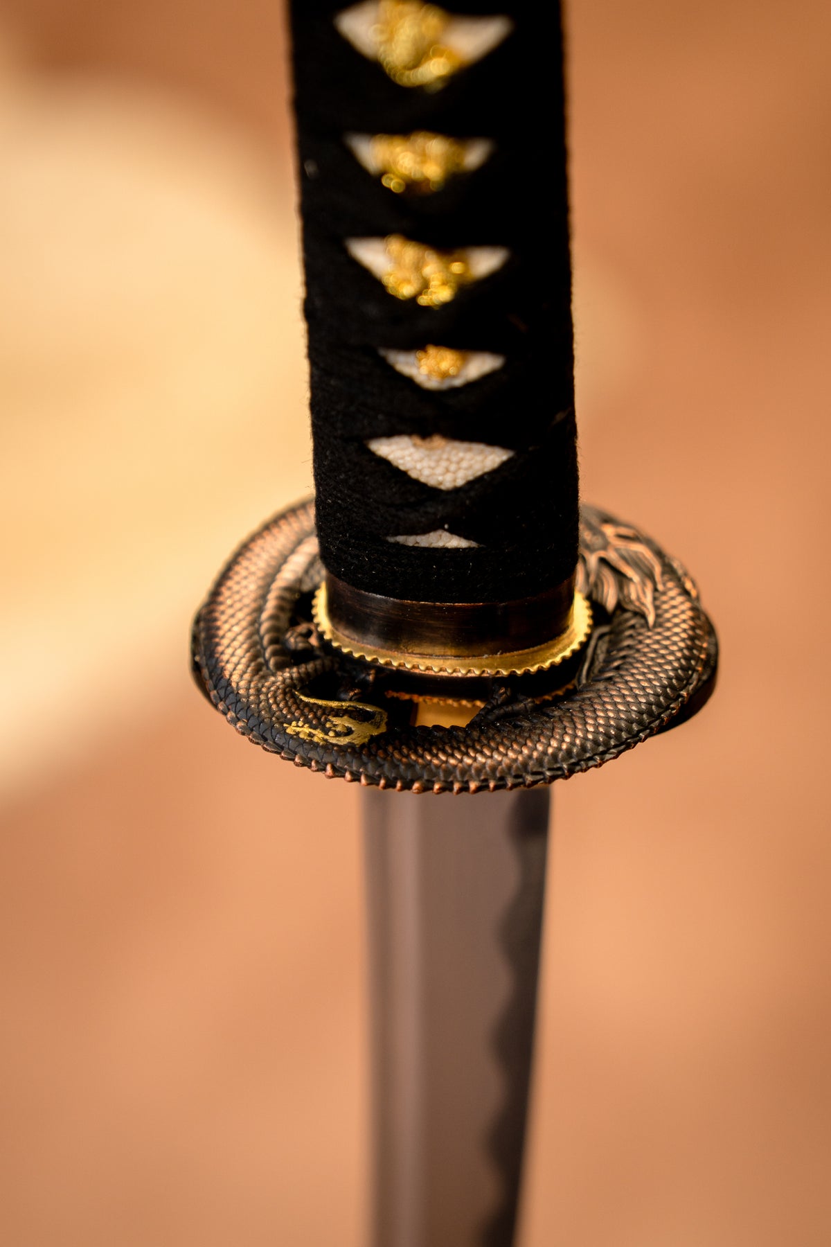 Dragon Tokuni Wakizashi, éles
