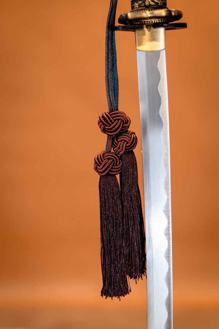 Gunto katana (militær katana), skarp