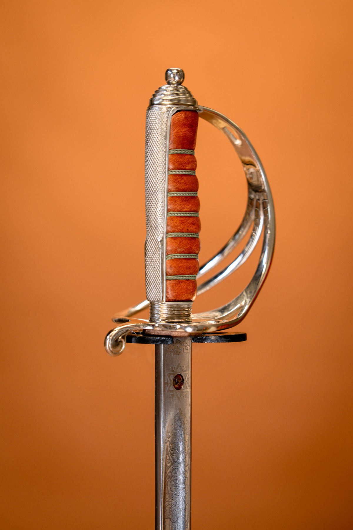 Sabre d'artillerie britannique 1821, semi-tranchant