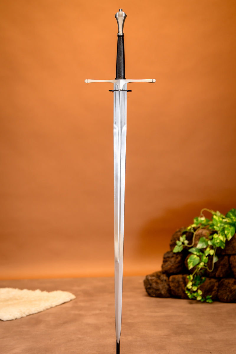 Mittelalterliches Bastardschwert Roven, 1400, scharf