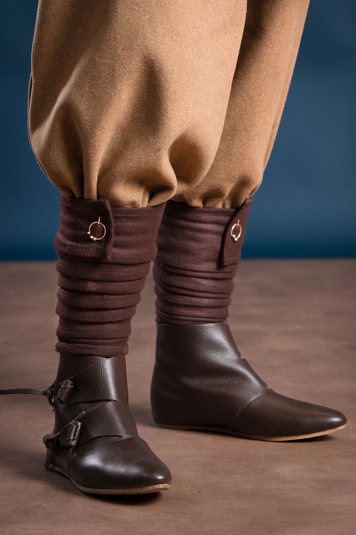 Vikingerschuhe Knut, braun