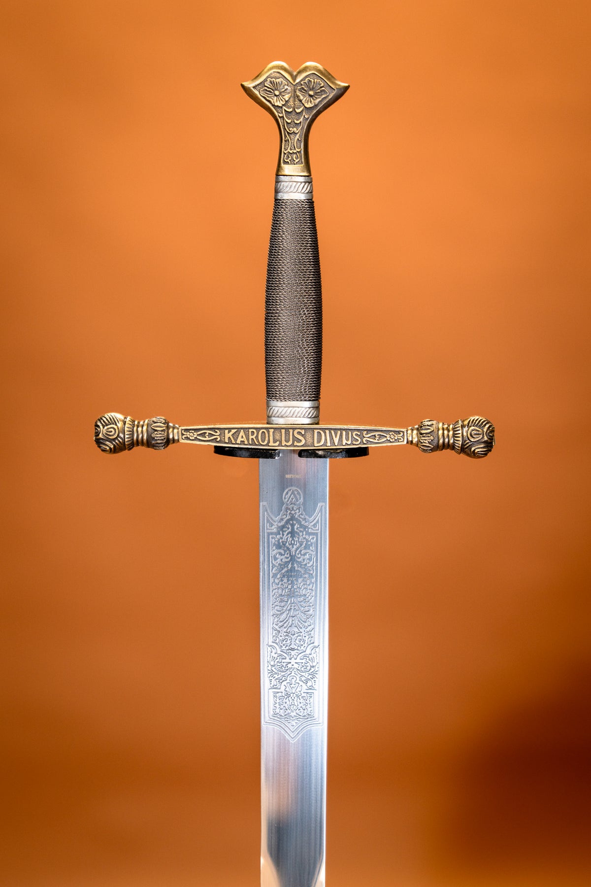 Miecz Karola V, półostry