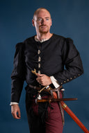 Doublet du XVe siècle Rafael, noir