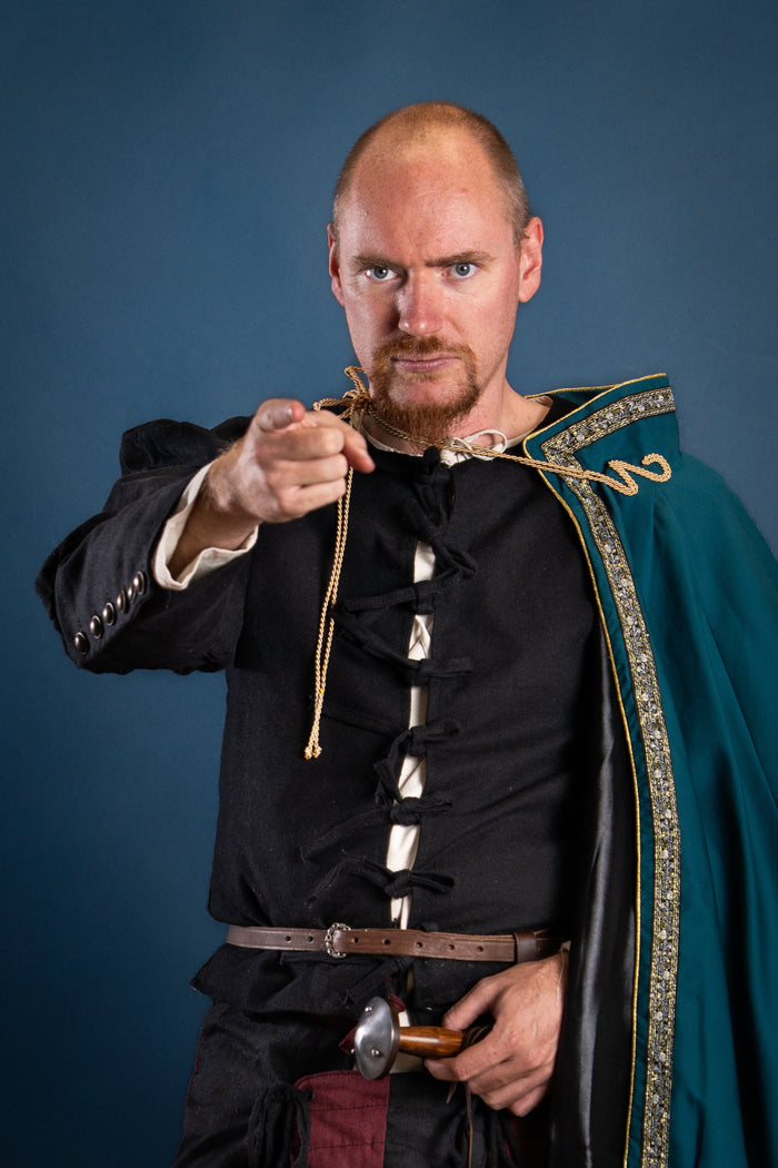 Mandilion, musketierkappe François, grønn