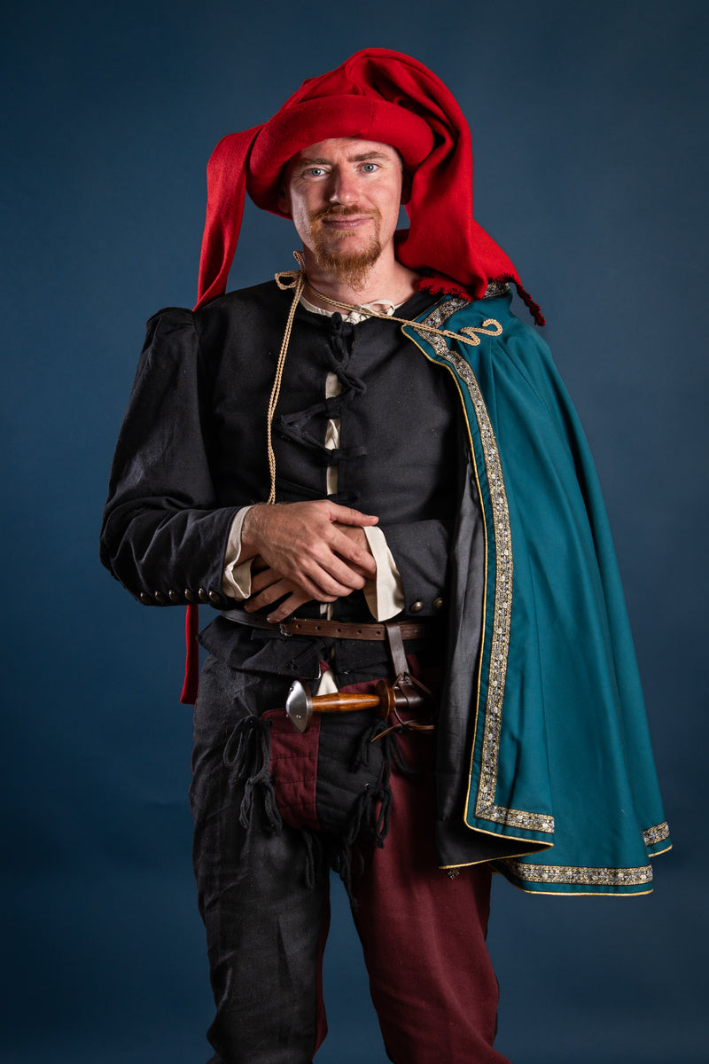 Musketiersmantel, diverse kleuren