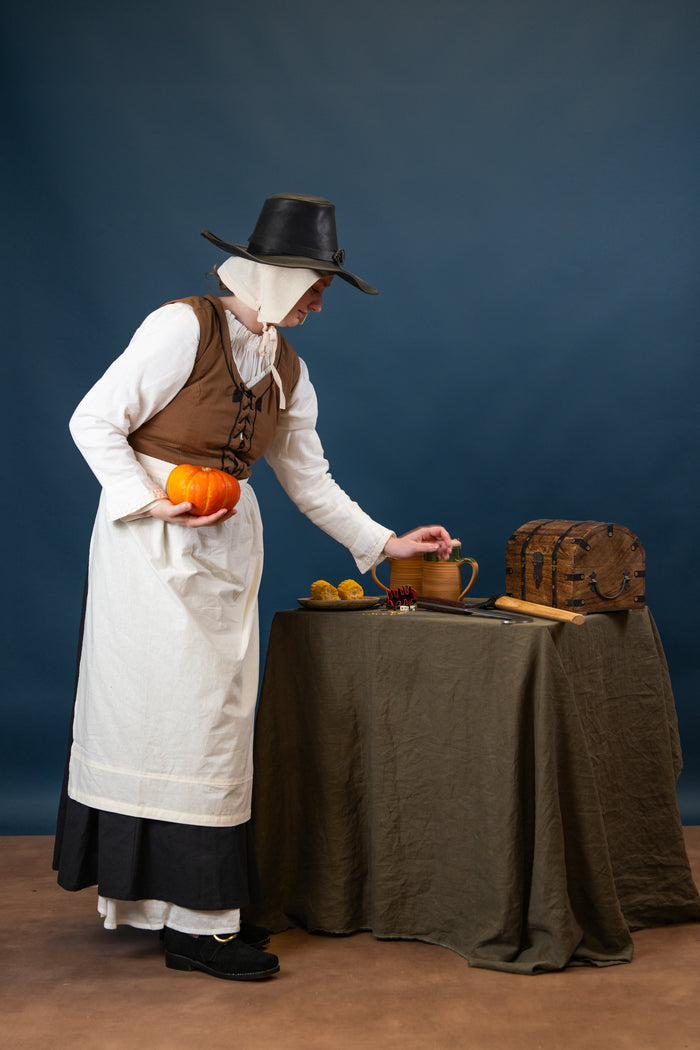 Musketier hoed De La Croix, zwart