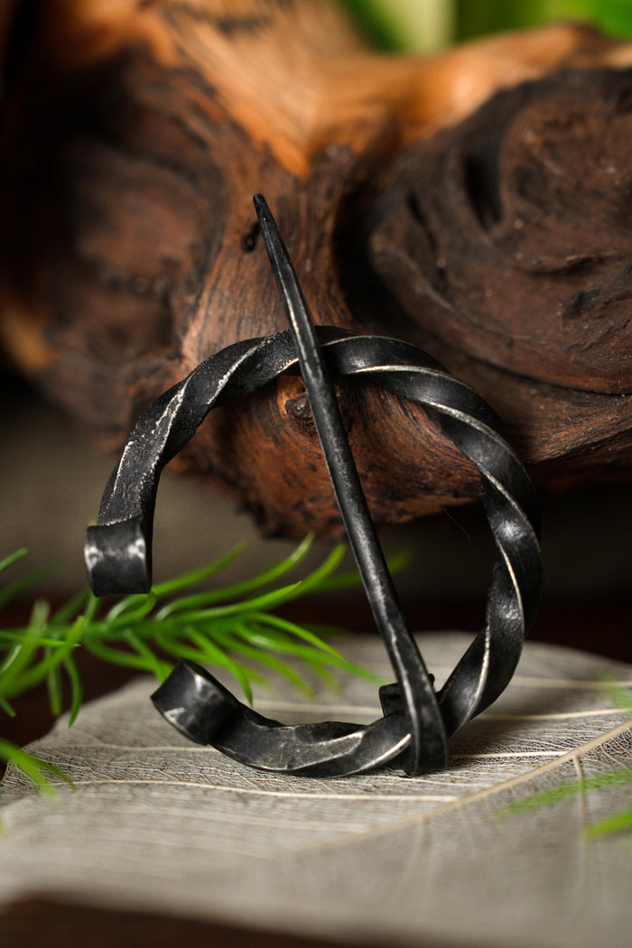 Viking brooch, iron