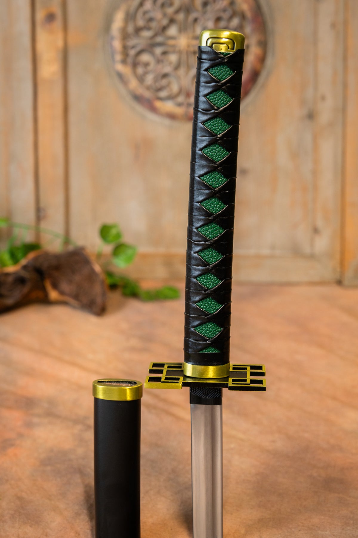 Demon Slayer Katana "Muichiro", semi-scherp