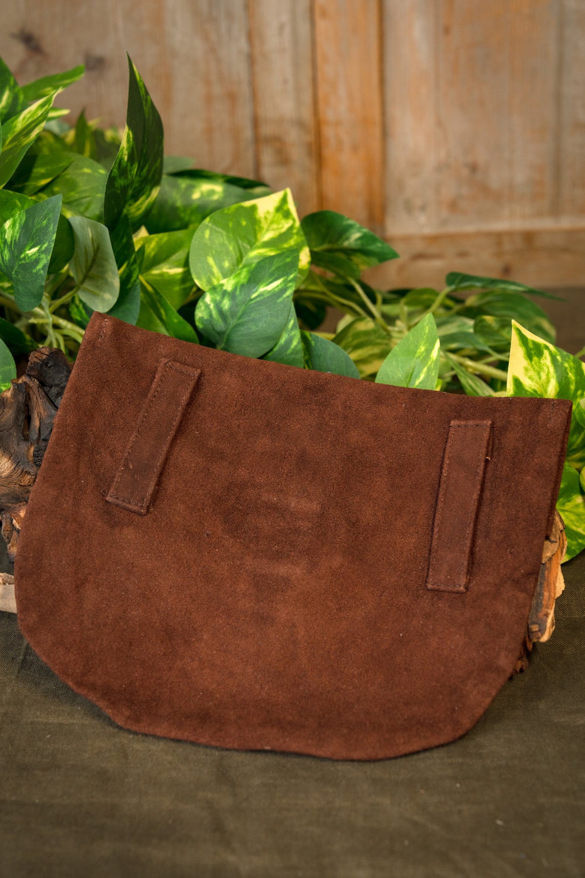 Sacoche de ceinture dragon, brun