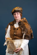 Fur collar Ragnar, brown