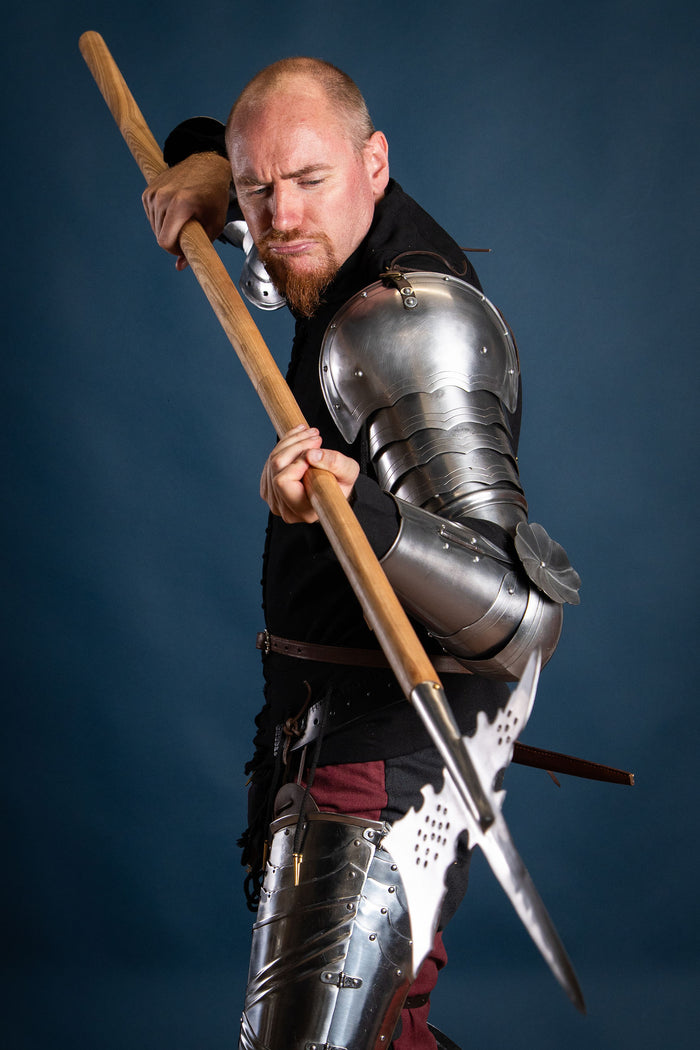 15. århundredes arming doublet, sort