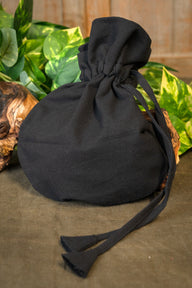 Bolsa de moedas preta