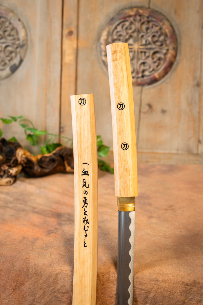John Lee Shirasaya katana, skarp