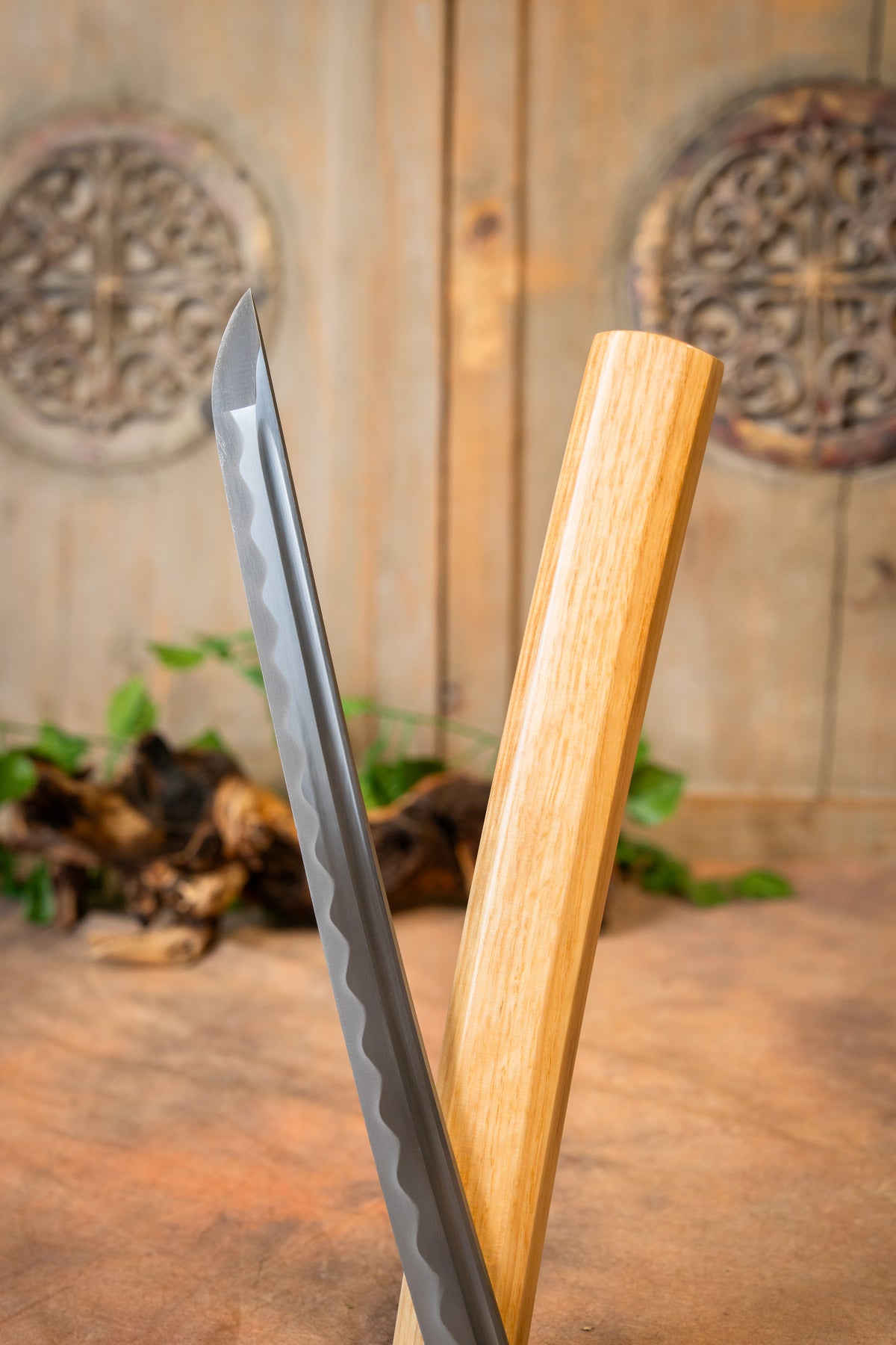 John Lee Shirasaya katana, skarp