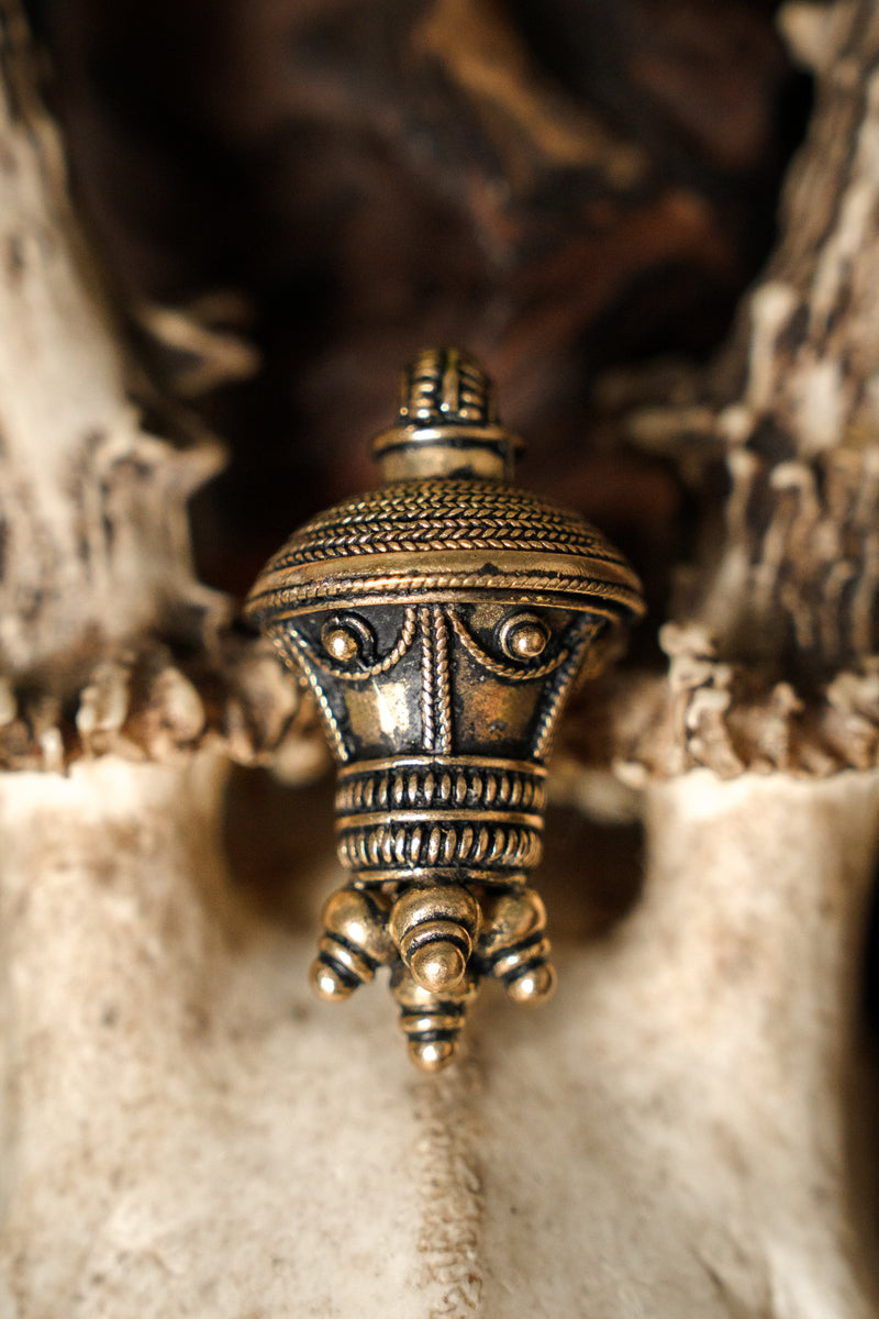 Pendente germanico “berlock”, bronzo