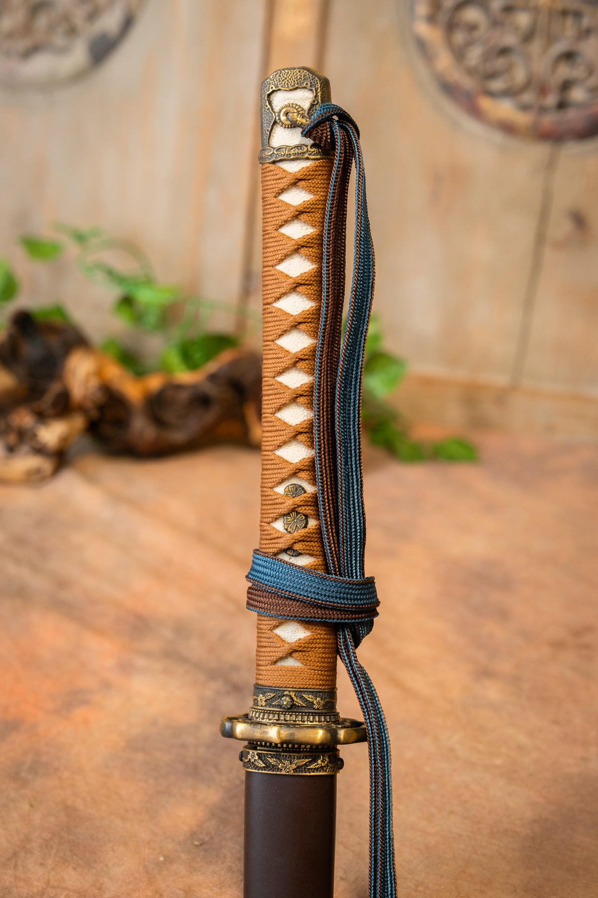 Gunto katana (militær katana), skarp