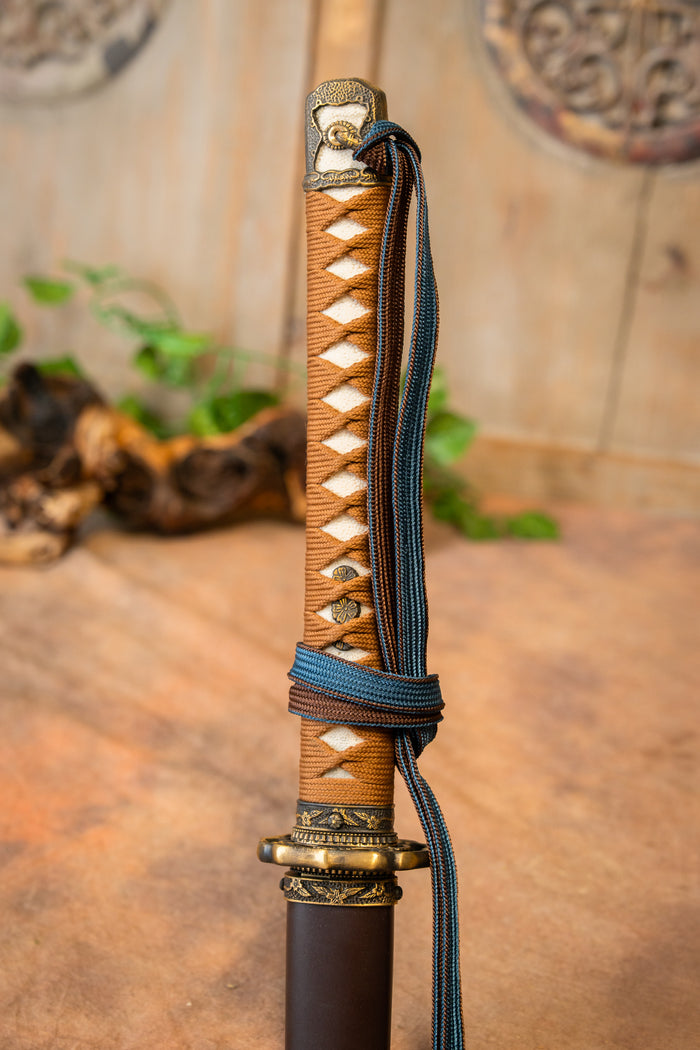 Gunto katana (militær katana), skarp