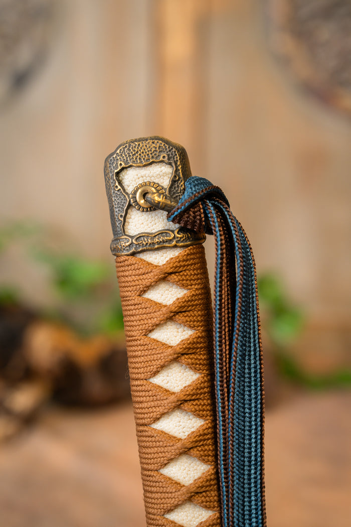 Gunto katana (militær katana), skarp