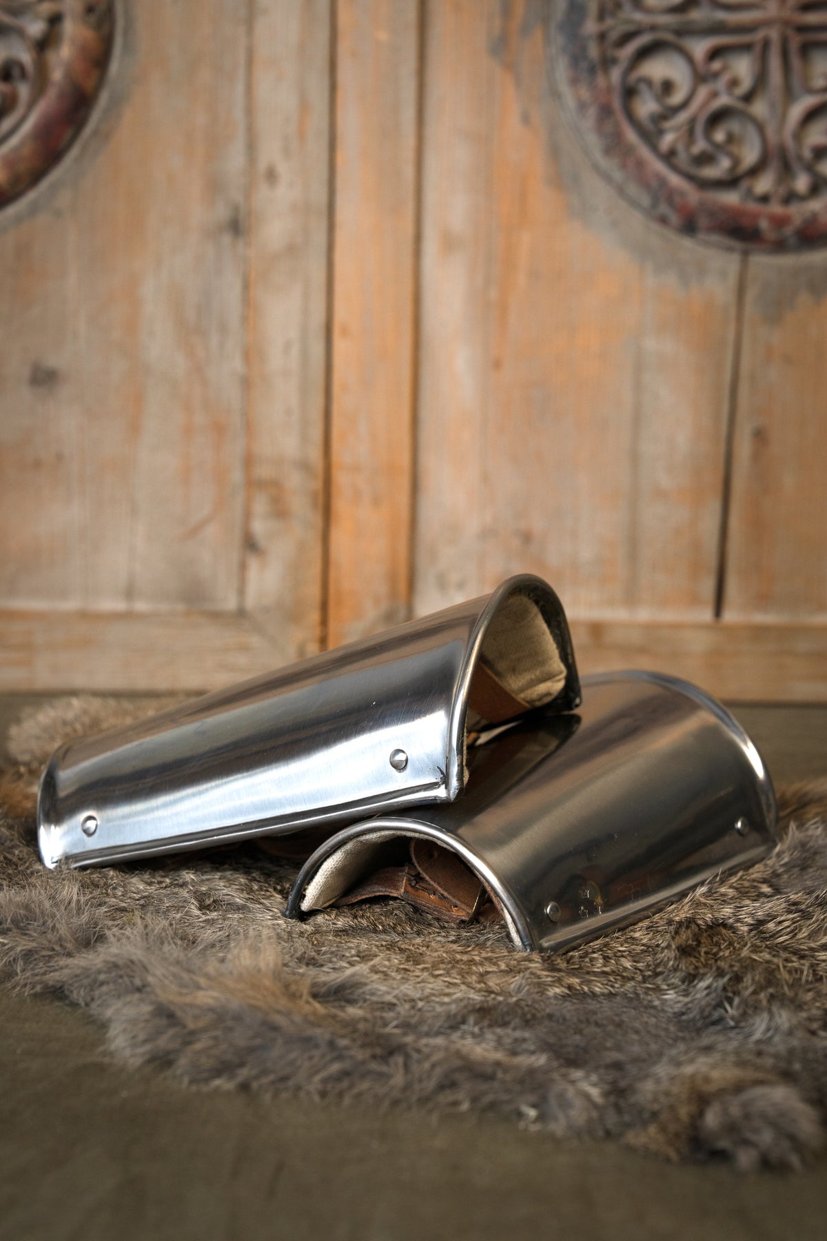 Stalowe karwasze, ochraniacze przedramion, 1,6 mm