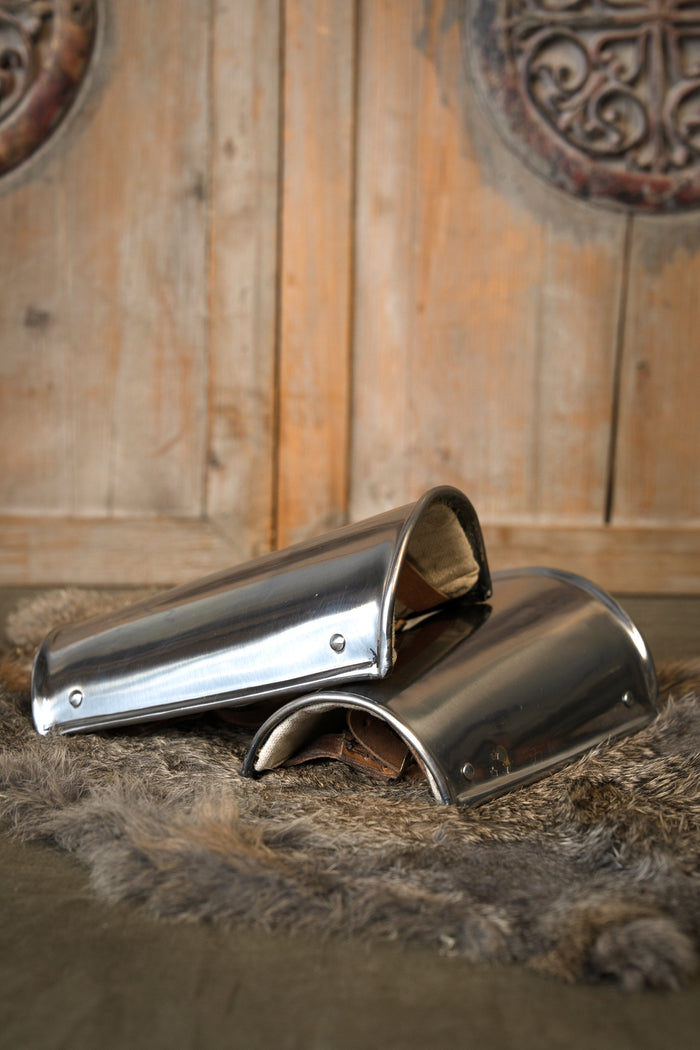 Stalowe karwasze, ochraniacze przedramion, 1,6 mm