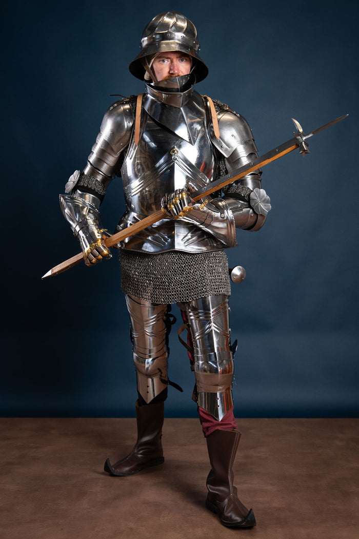 Paalbijl bec de corbin, semi-scherp