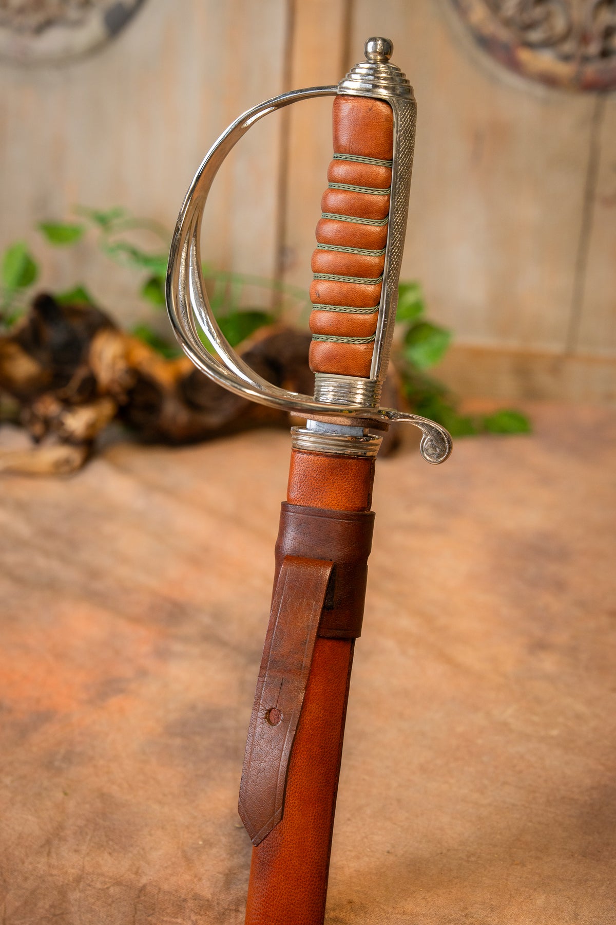 Sabre d'artillerie britannique 1821, semi-tranchant