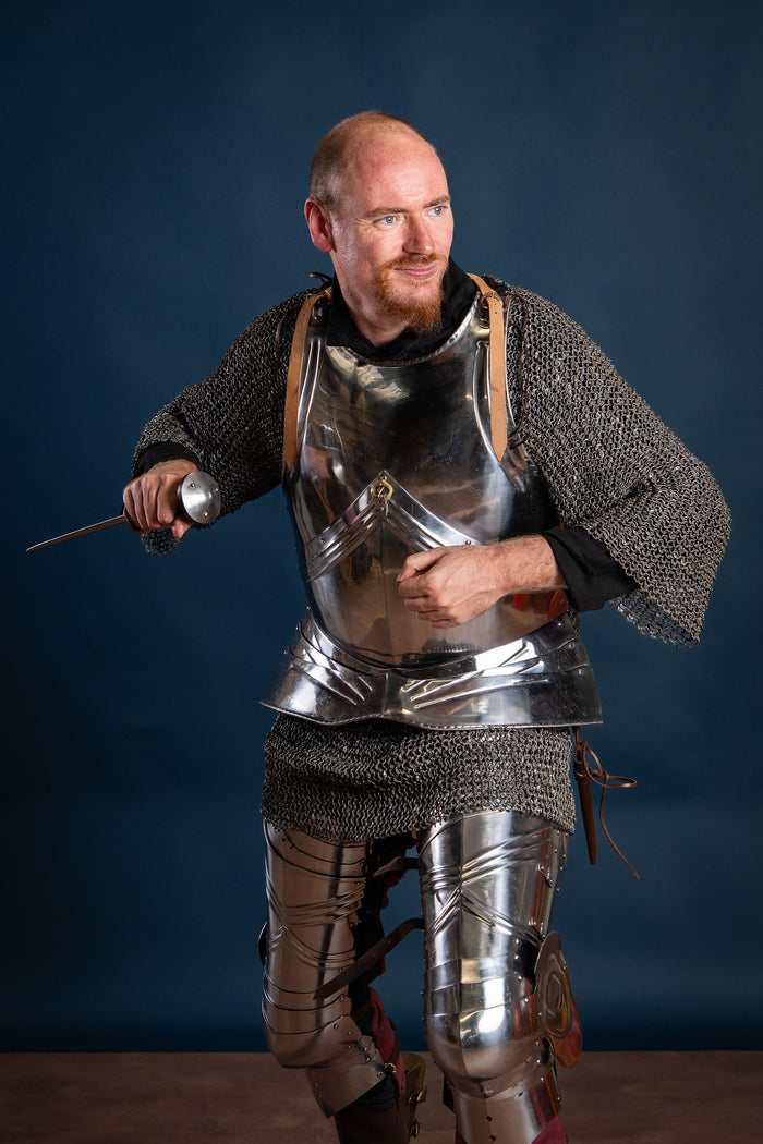 Gotischer Brustharnisch, 15. Jahrhundert, 1,6 mm