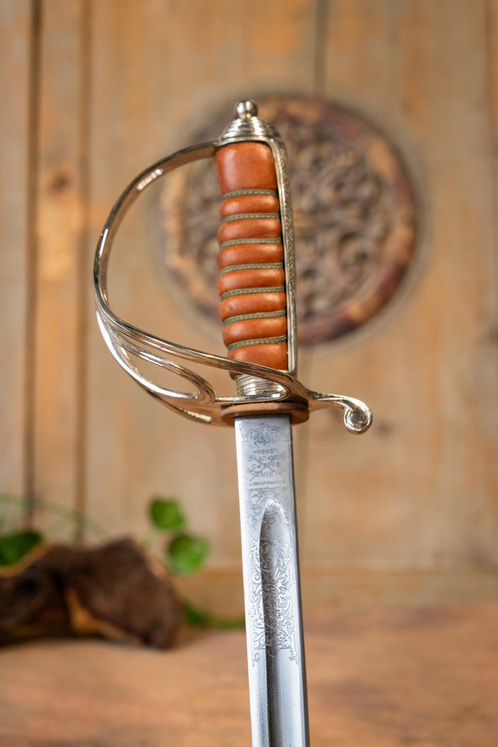 Sabre d'artillerie britannique 1821, semi-tranchant