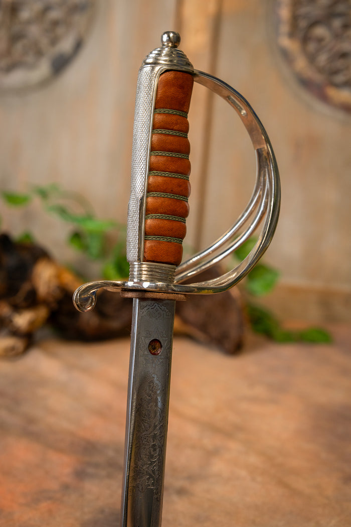 Sabre d'artillerie britannique 1821, semi-tranchant