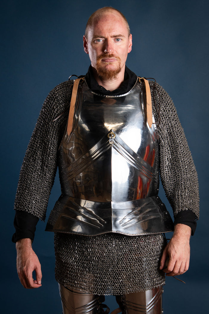 15e eeuwse Gotisch borstkuras, 1.6 mm