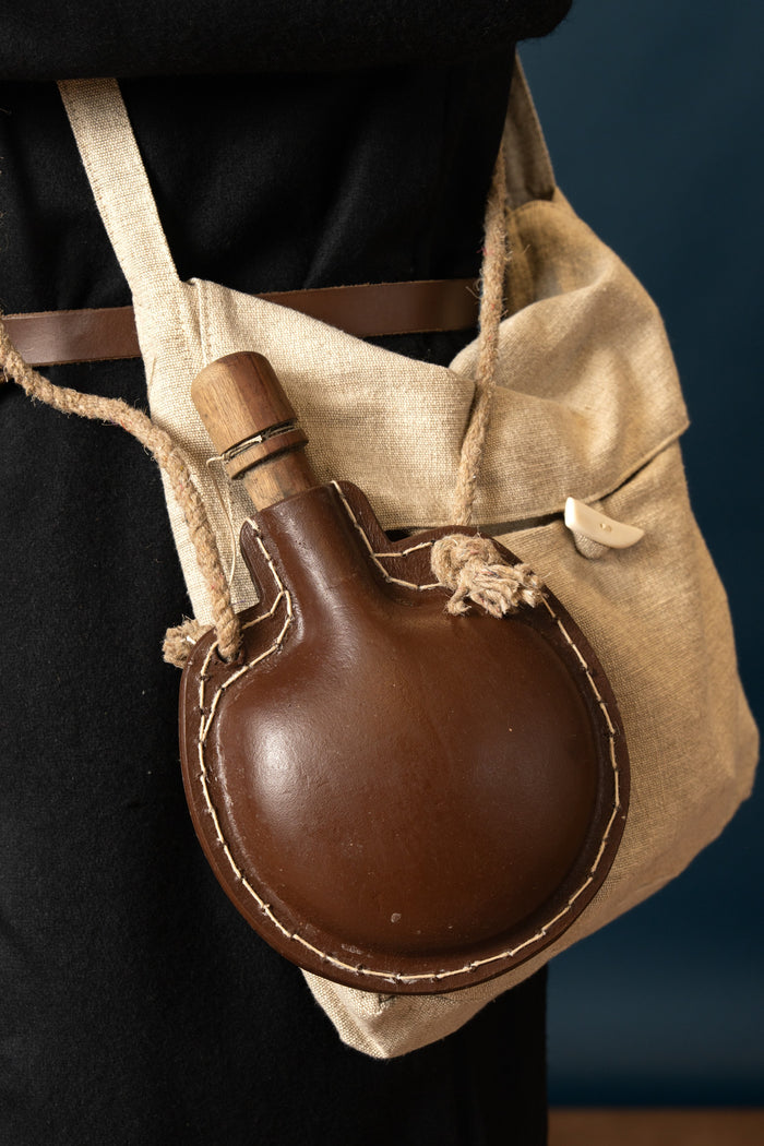 Middeleeuwse tas Ehwaz, naturel