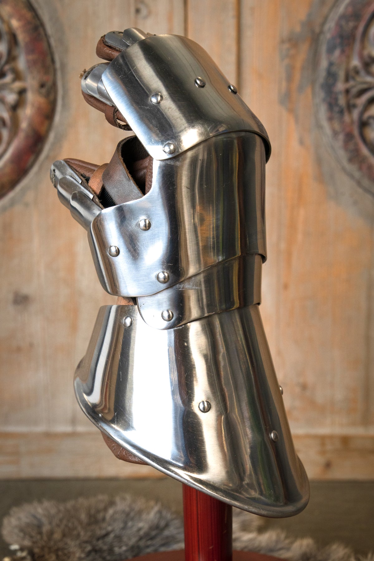 Mediolańskie rękawice pancerne, XV wiek, 1,6 mm