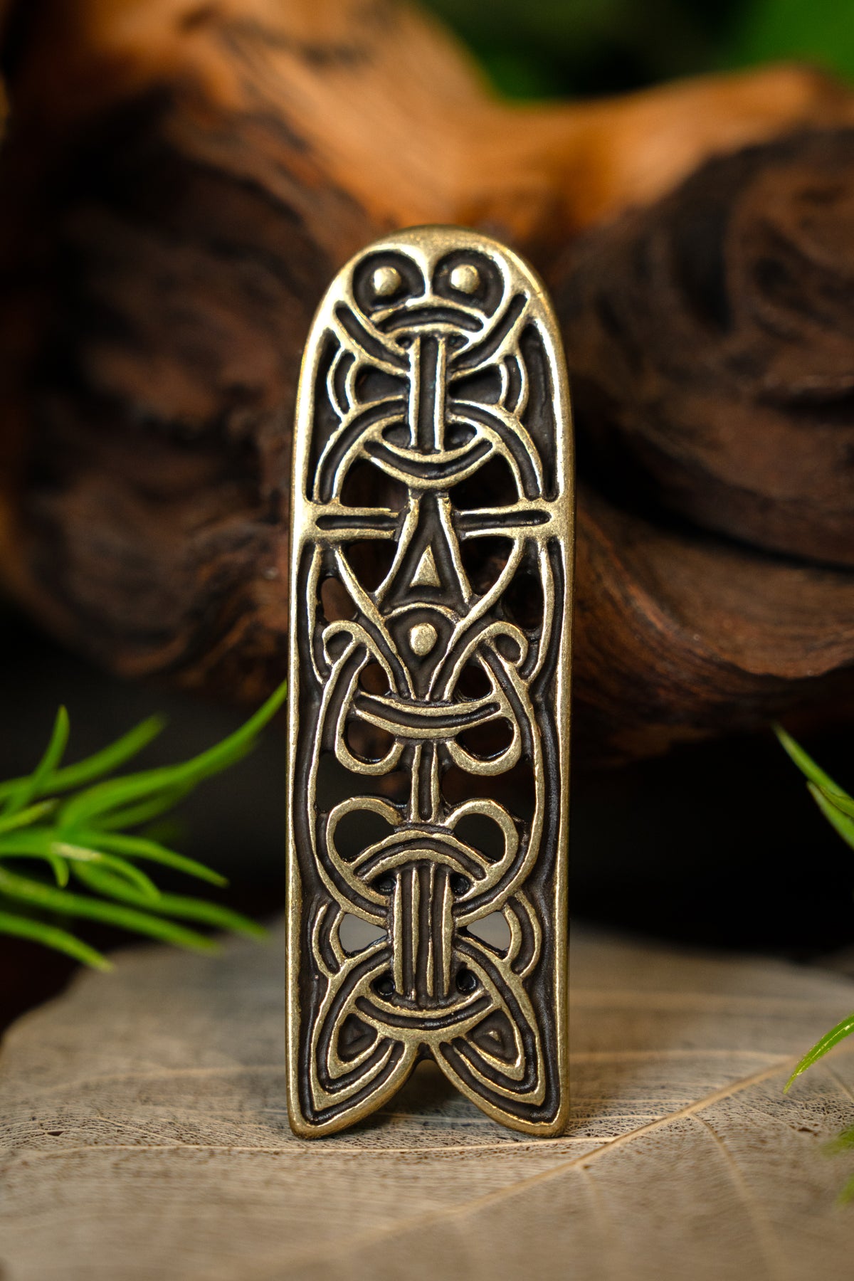 Jorvik bæltebeslag, messing