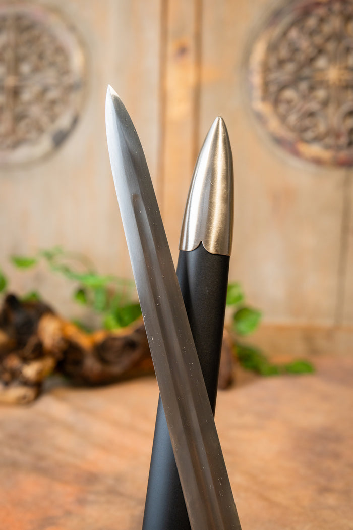 Frankiskt svärd Oakeshott typ XI, skarpt