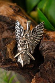 Colgante de Odín, plata de ley