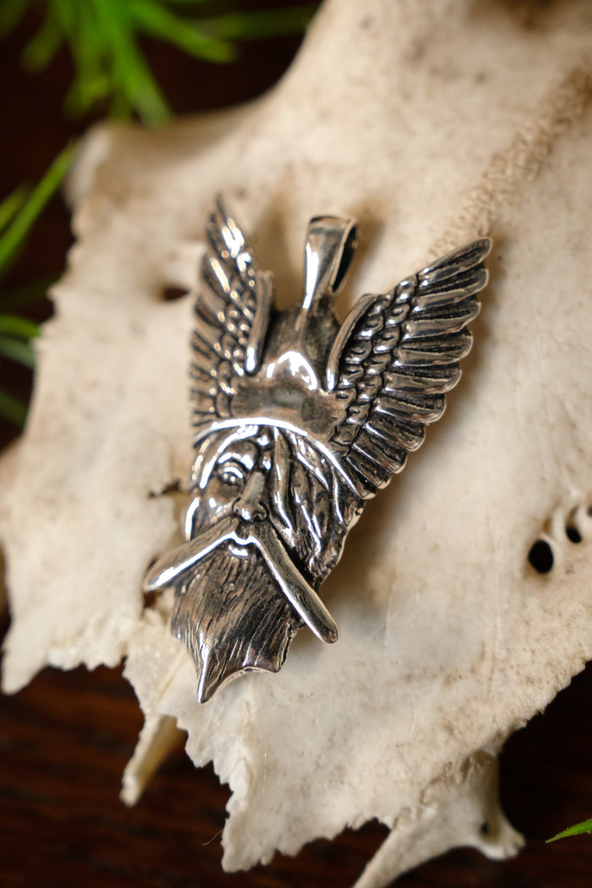 Colgante de Odín, plata de ley