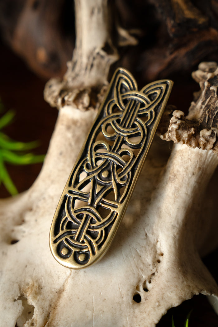 Jorvik bæltebeslag, messing