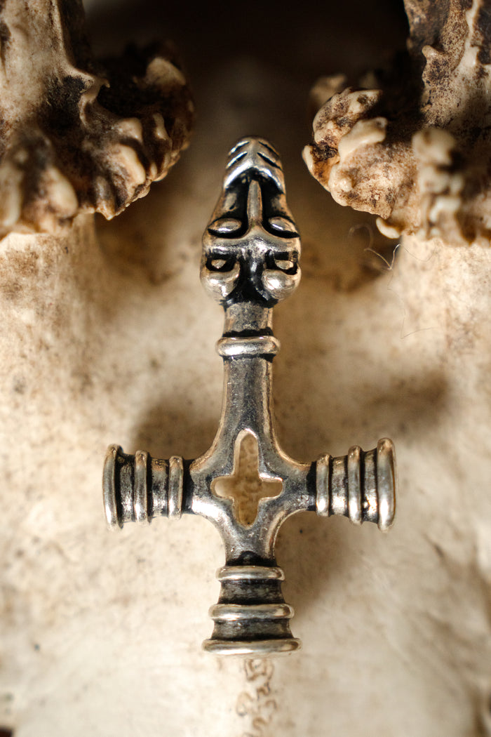 Marteau de Thor islandais de Fossi, en bronze argenté