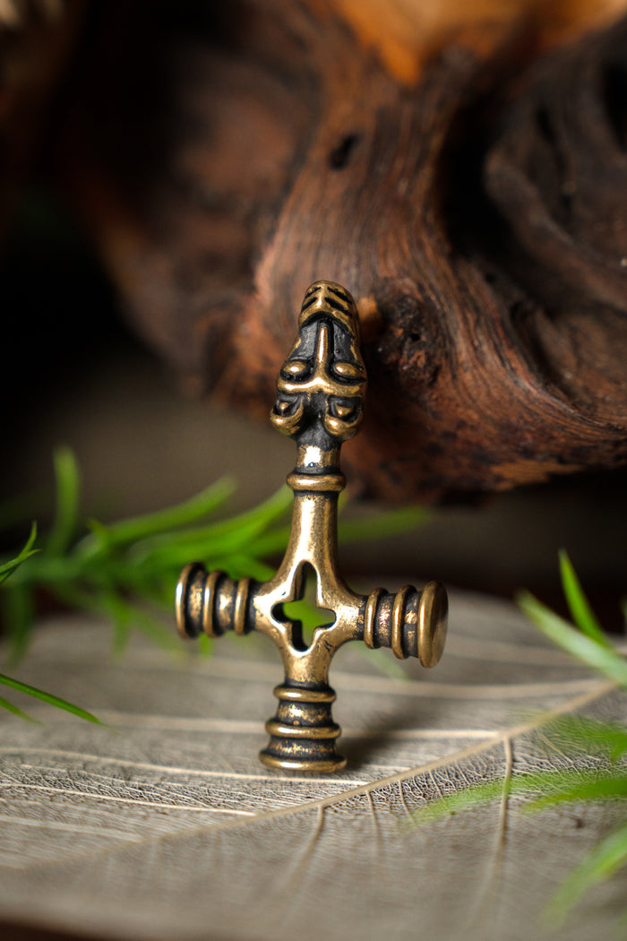 Marteau de Thor islandais de Fossi, en bronze