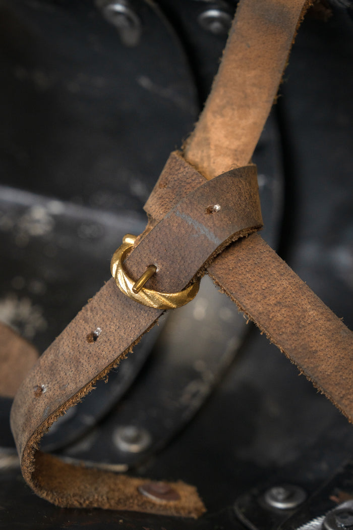 Milanese poleyns, kniestukken met rondels, 1.6 mm