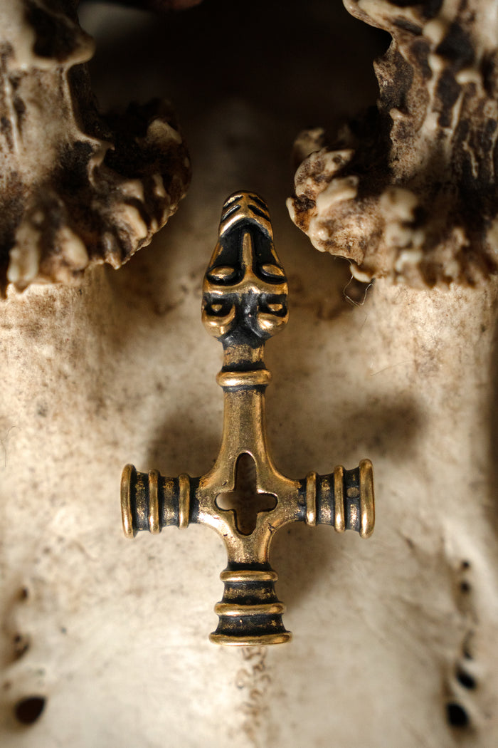 Marteau de Thor islandais de Fossi, en bronze