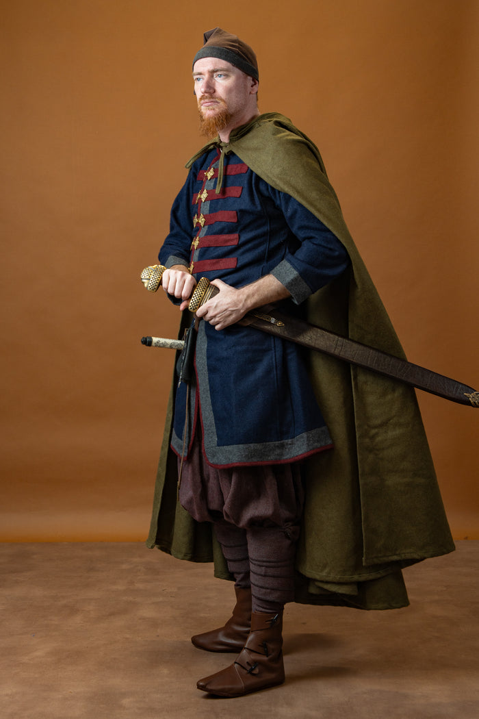 Cloak Hibernus, autumn green, wool mix