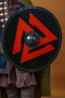 Vikingschild met Valknut