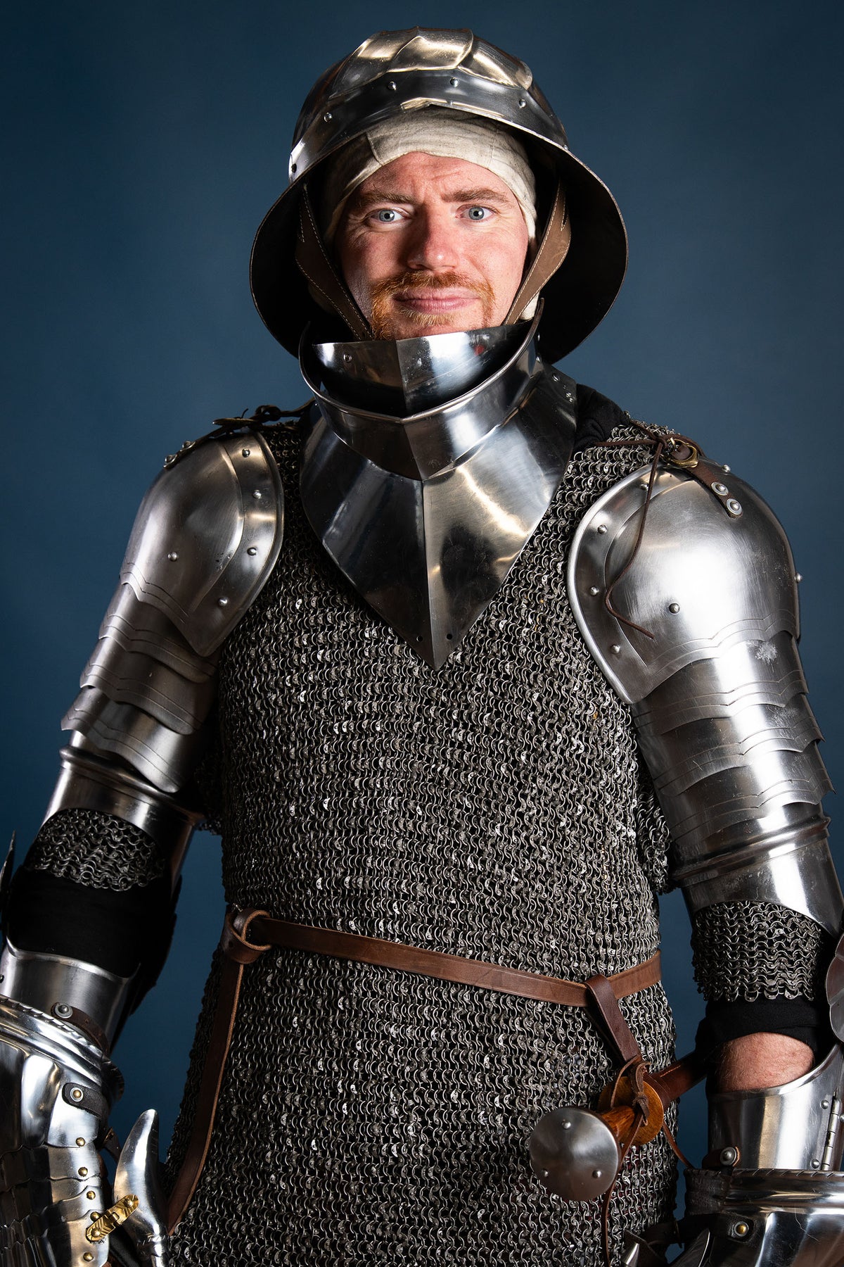 Chapel de fer bourguignonne du 15ème siècle, 1,6 mm