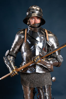 Gotisk brystkyras, 15. årh., 1,6 mm